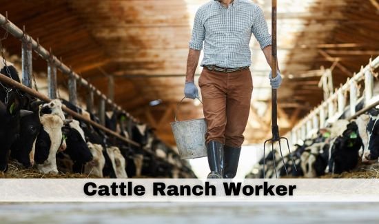 Cattle Ranch Worker Job in Canada