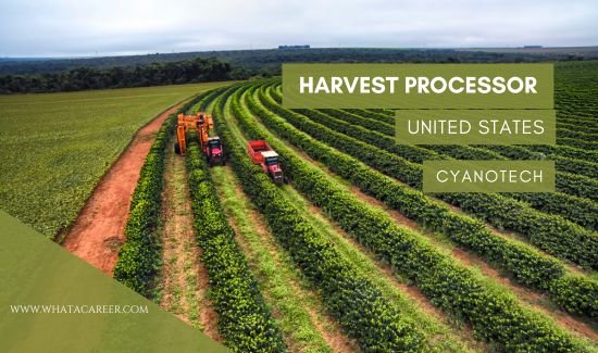 Harvest Processor Job in United States