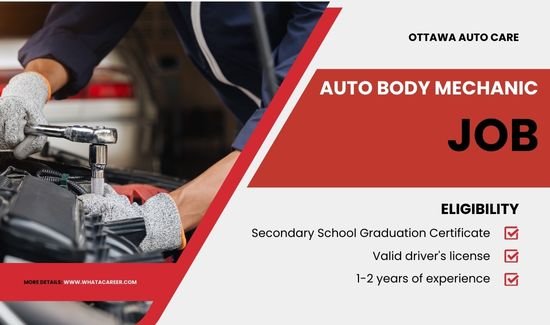 Auto Body Mechanic Job in Canada